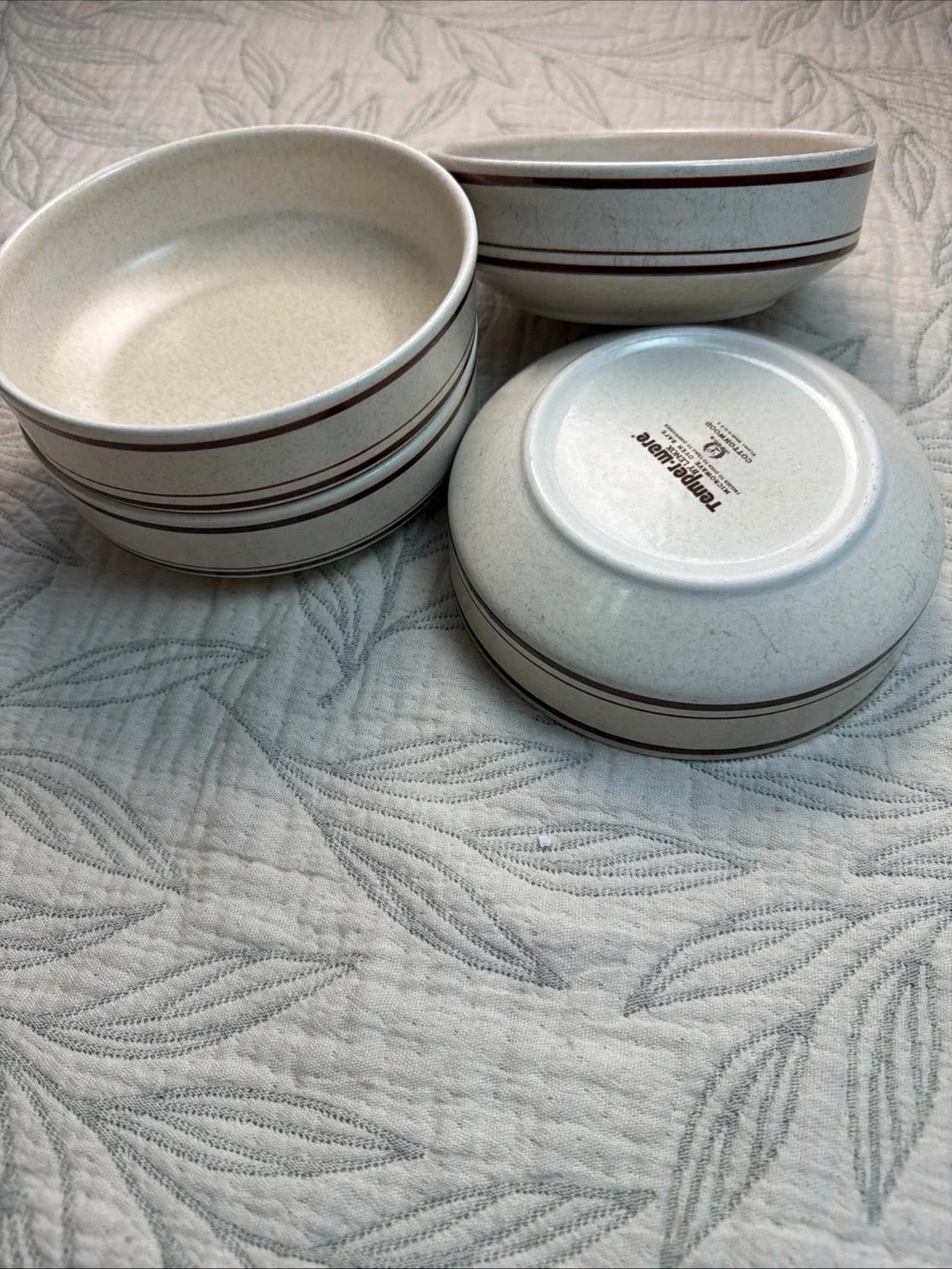 VTG. TEMPER WARE by LENOX Bowls- SET of 4